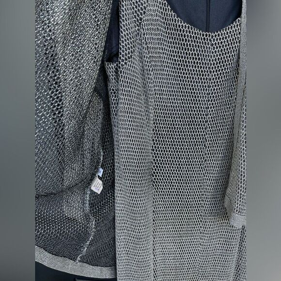 Damianou Two Piece Silver Gold Metallic Dress Set Size S - Picture 8 of 15